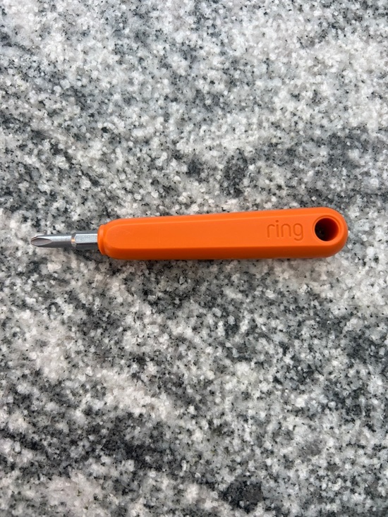 Ring Other - Ring Doorbell Orange Screwdriver